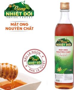 Mật ong nguyên chất Rừng Nhiệt Đới chai 700g